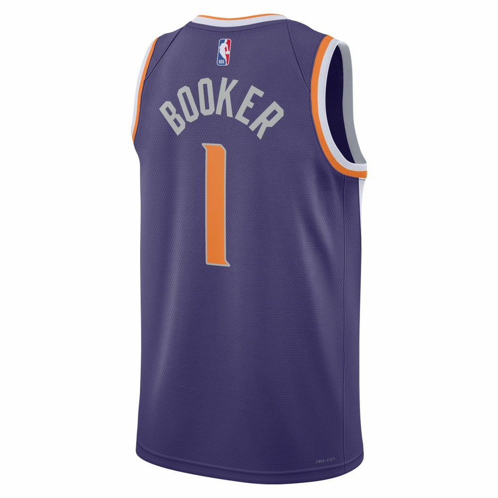 Nike Devin Booker Phoenix Suns Unisex Swingman Jersey Icon Edition Purple