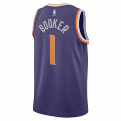Nike Devin Booker Phoenix Suns Unisex Swingman Jersey Icon Edition Purple