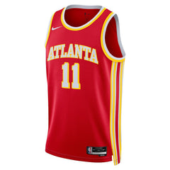 Nike Trae Young Atlanta Hawks Unisex Swingman Jersey Icon Edition Red
