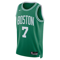 Nike Jaylen Brown Boston Celtics Unisex Swingman Jersey Icon Edition Kelly Green