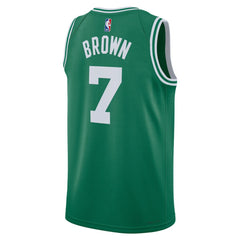 Nike Jaylen Brown Boston Celtics Unisex Swingman Jersey Icon Edition Kelly Green