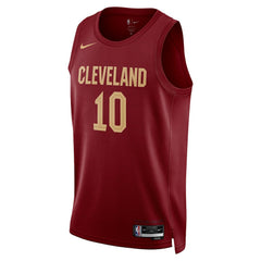 Nike Darius Garland Cleveland Cavaliers Unisex Swingman Jersey Icon Editi- Wine