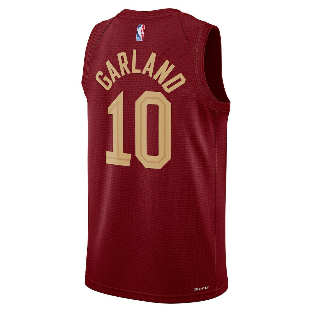 Nike Darius Garland Cleveland Cavaliers Unisex Swingman Jersey Icon Editi- Wine