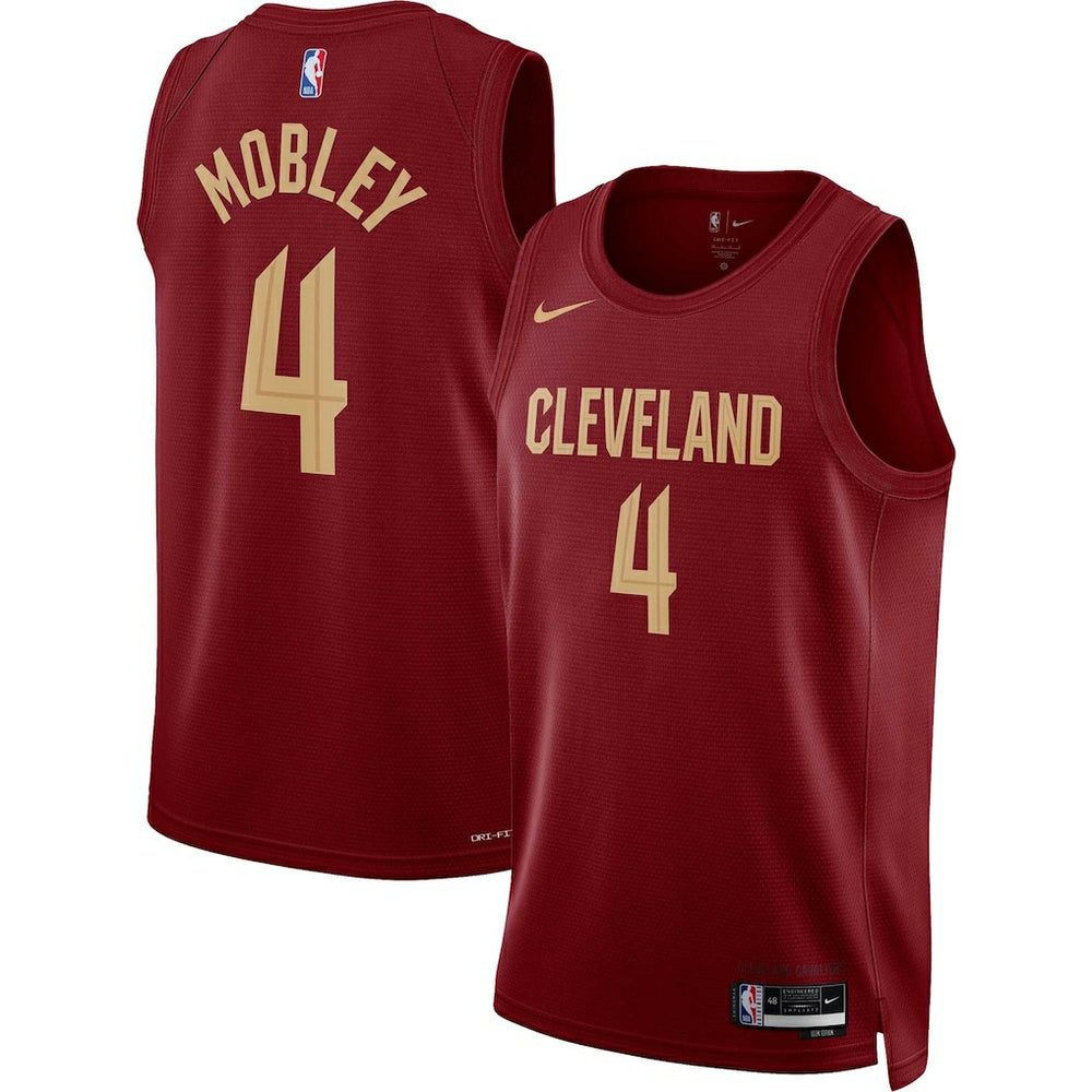 Nike Evan Mobley Cleveland Cavaliers Unisex Swingman Jersey Icon Editi- Wine