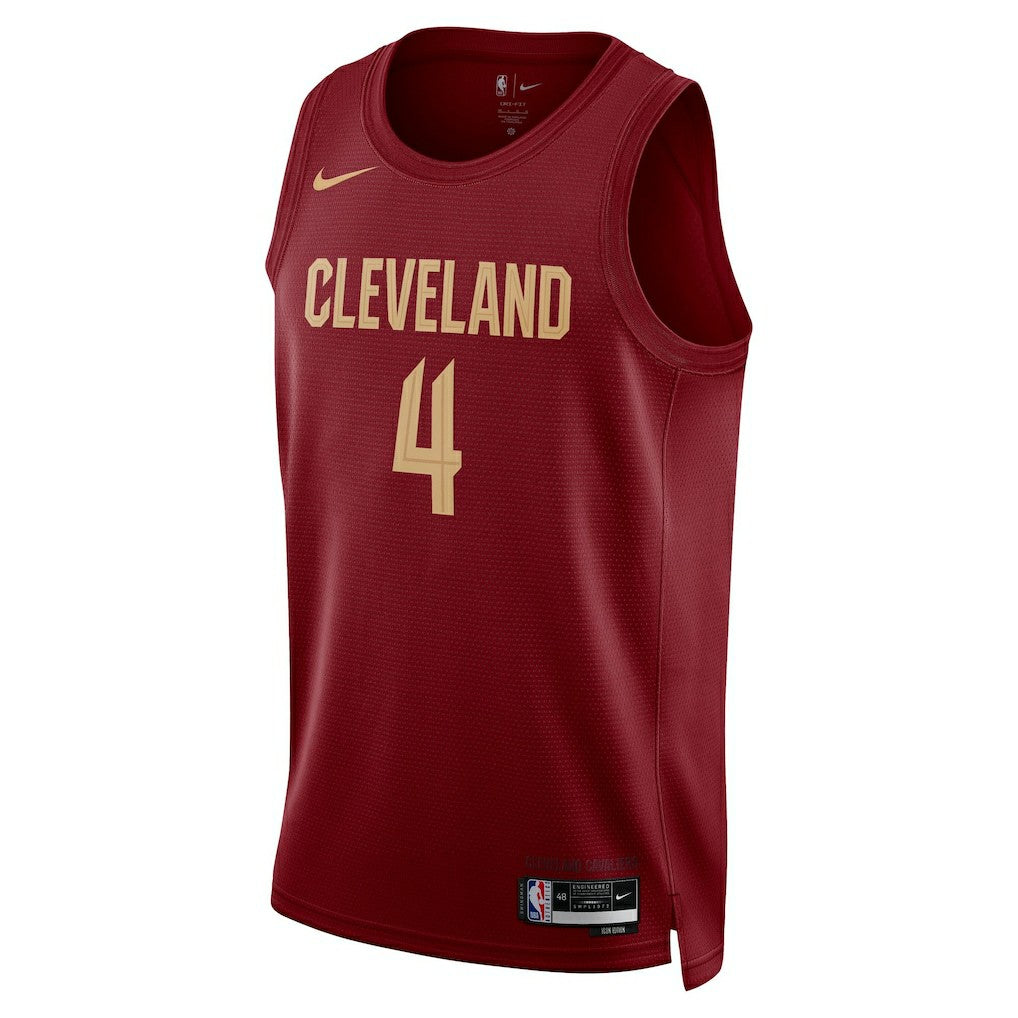 Nike Evan Mobley Cleveland Cavaliers Unisex Swingman Jersey Icon Editi- Wine