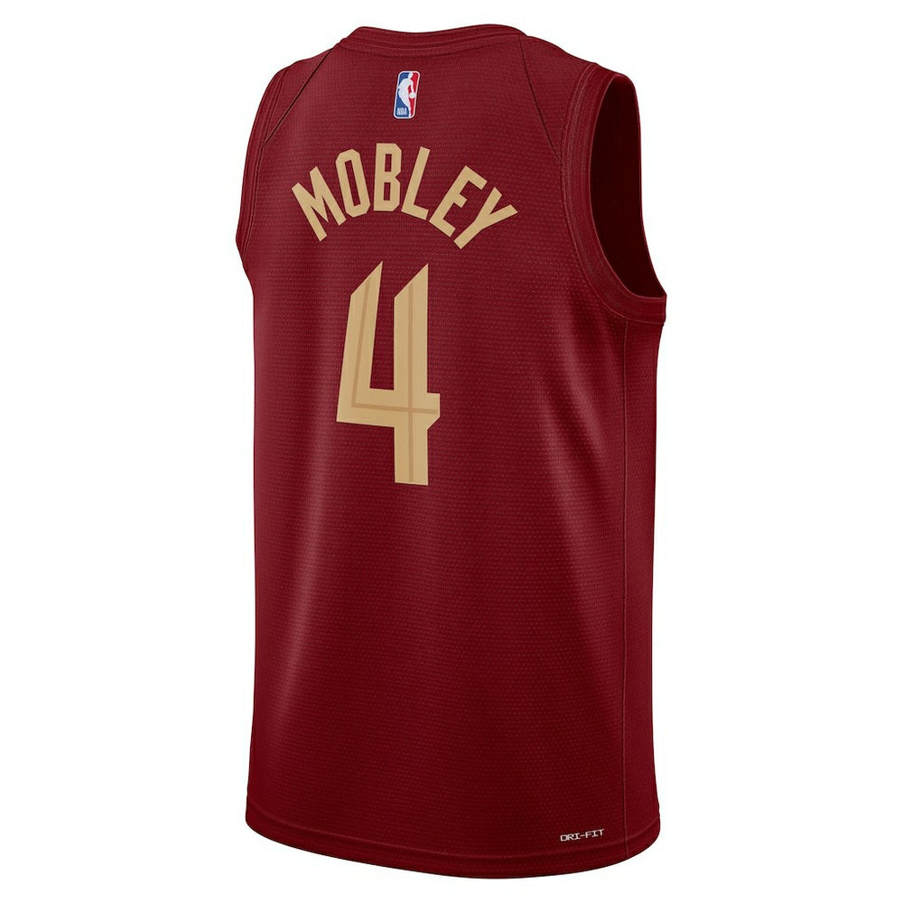 Nike Evan Mobley Cleveland Cavaliers Unisex Swingman Jersey Icon Editi- Wine