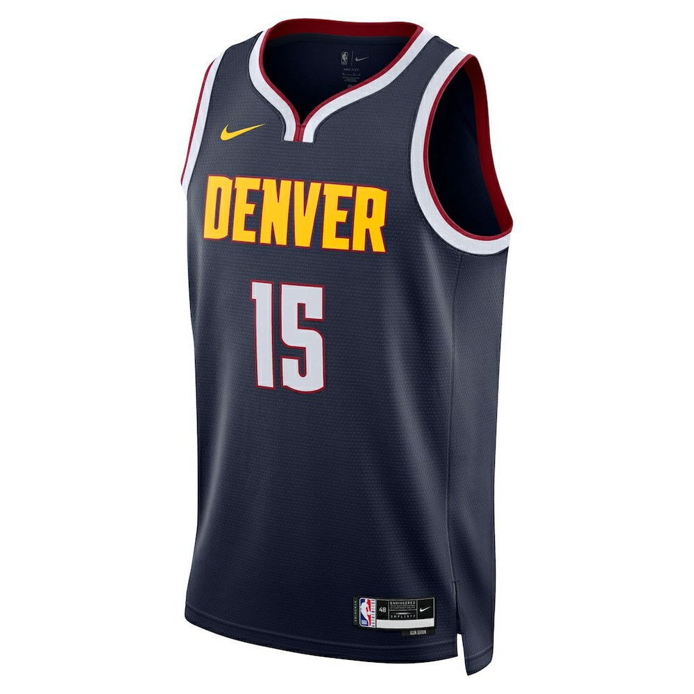 Nike Nikola Jokic Denver Nuggets Unisex Swingman Jersey Icon Editi- Navy