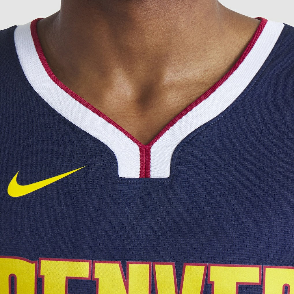 Nike Nikola Jokic Denver Nuggets Unisex Swingman Jersey Icon Editi- Navy