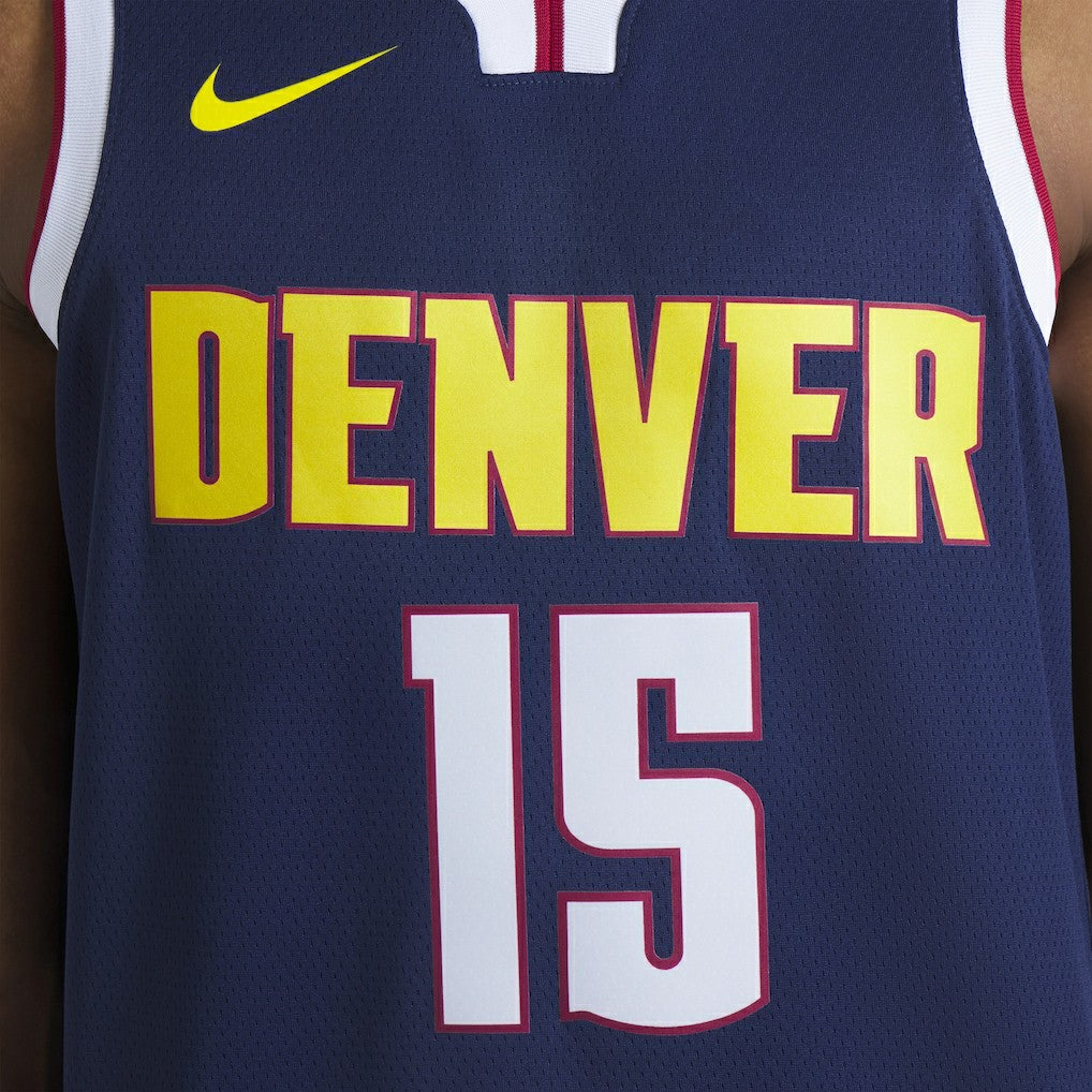 Nike Nikola Jokic Denver Nuggets Unisex Swingman Jersey Icon Editi- Navy