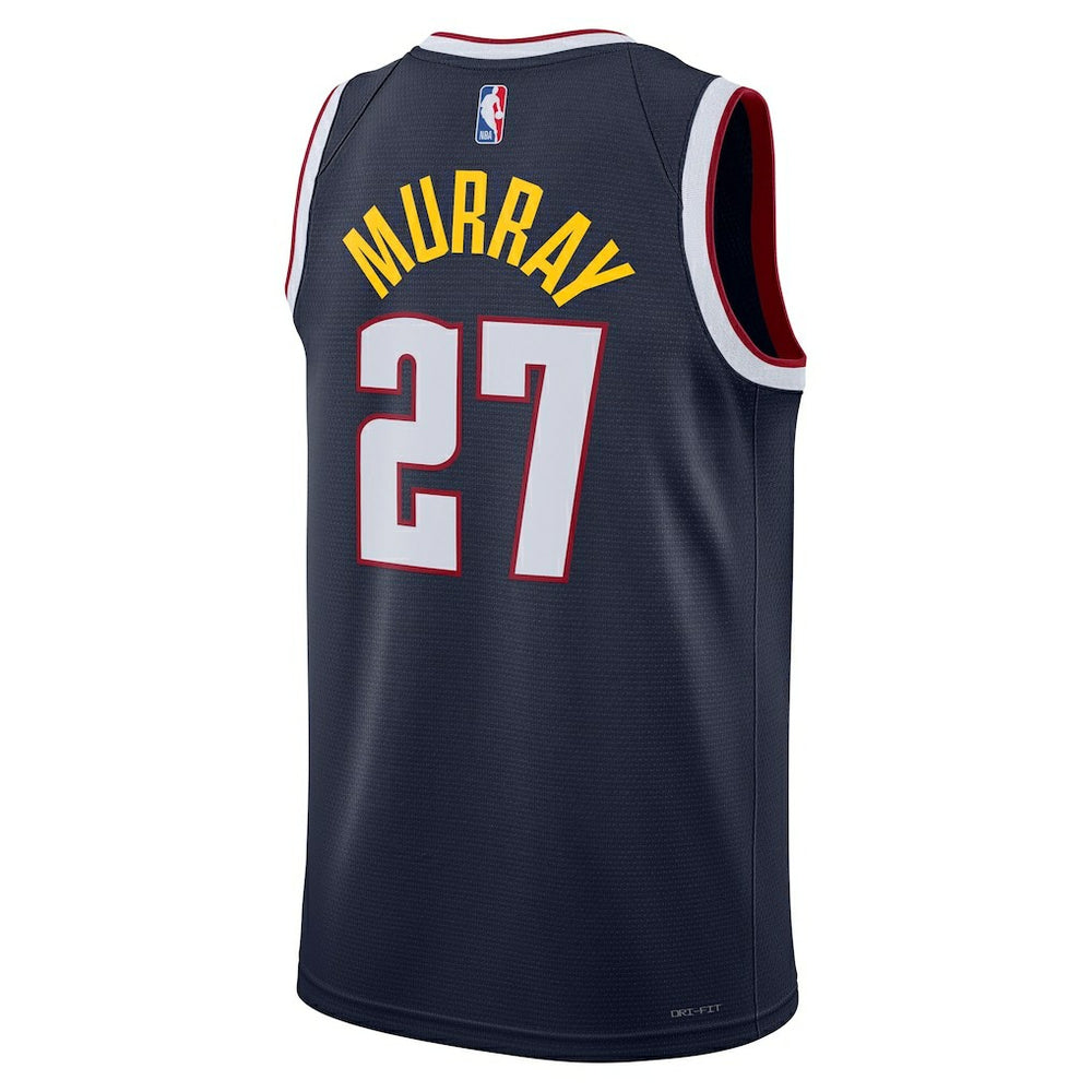 Nike Jamal Murray Denver Nuggets Unisex Swingman Jersey Icon Editi- Navy