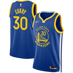 Nike Stephen Curry Golden State Warriors Unisex Swingman Jersey Icon Editi- Royal