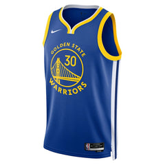Nike Stephen Curry Golden State Warriors Unisex Swingman Jersey Icon Editi- Royal