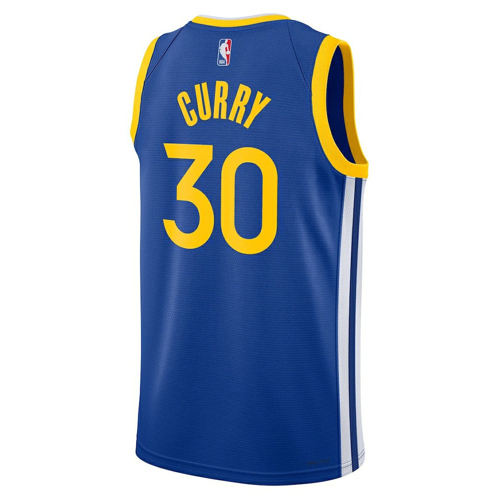 Nike Stephen Curry Golden State Warriors Unisex Swingman Jersey Icon Editi- Royal