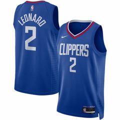 Nike Kawhi Leonard LA Clippers Unisex Swingman Jersey Icon Edition Royal