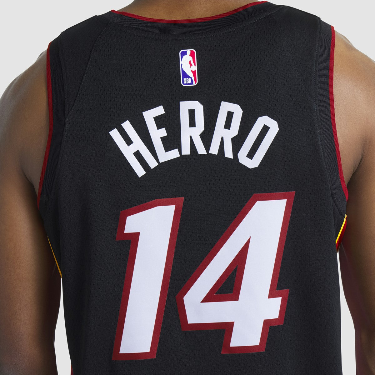 Nike Tyler Herro Miami Heat Unisex Swingman Jersey Icon Edition Black