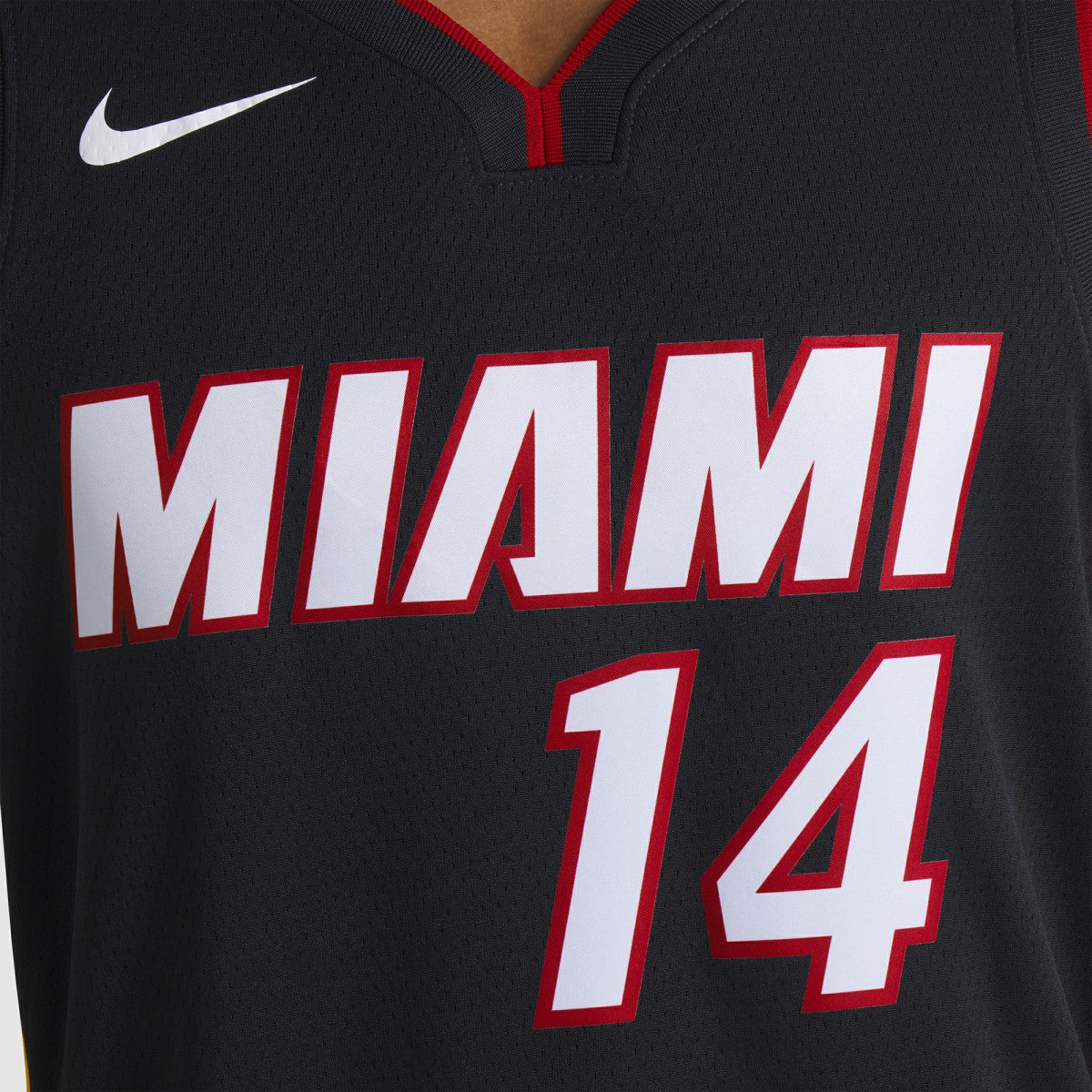 Nike Tyler Herro Miami Heat Unisex Swingman Jersey Icon Edition Black