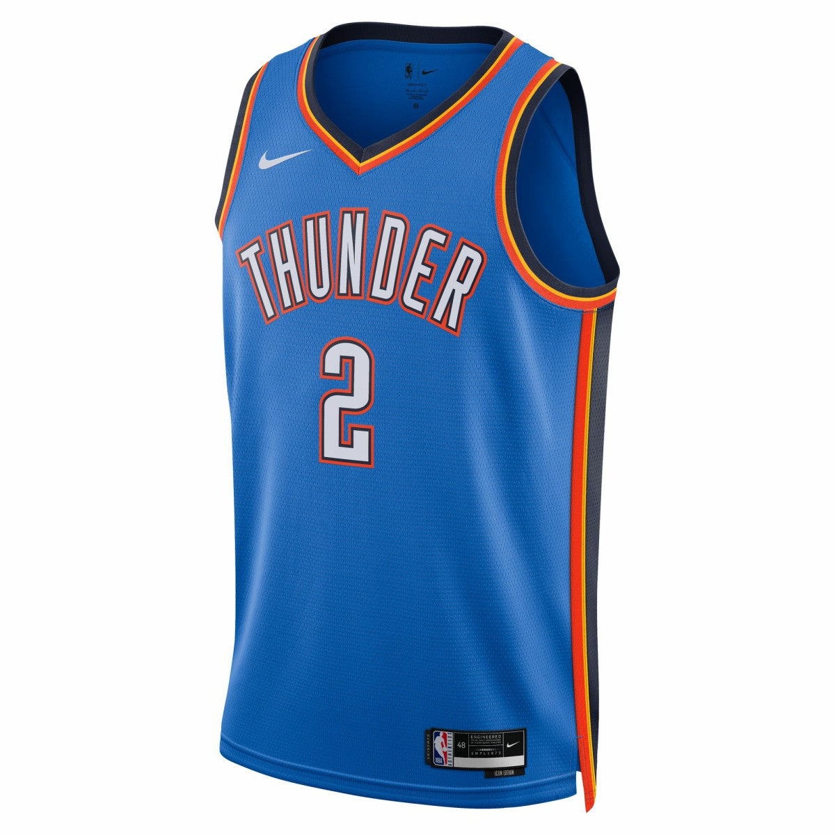 Nike Shai Gilgeous-Alexander Oklahoma City Thunder Unisex Swingman Jersey Icon Edition Blue