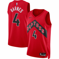 Nike Scottie Barnes Toronto Raptors Unisex Swingman Jersey Icon Edition Red