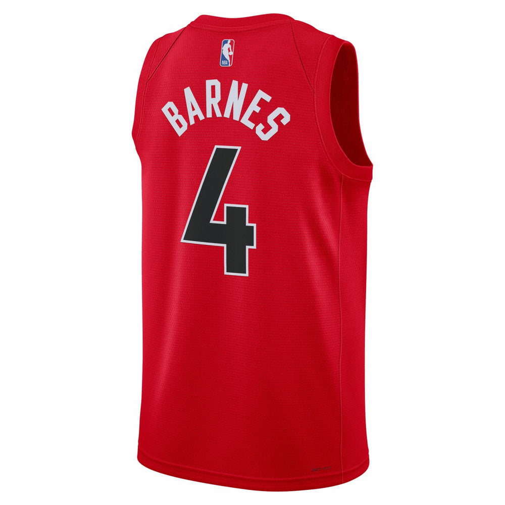 Nike Scottie Barnes Toronto Raptors Unisex Swingman Jersey Icon Edition Red