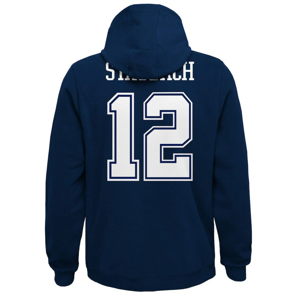 Dallas Cowboys Youth Retired Player Name & Number Pullover Hoodie - Navy - Mitchell & Ness
