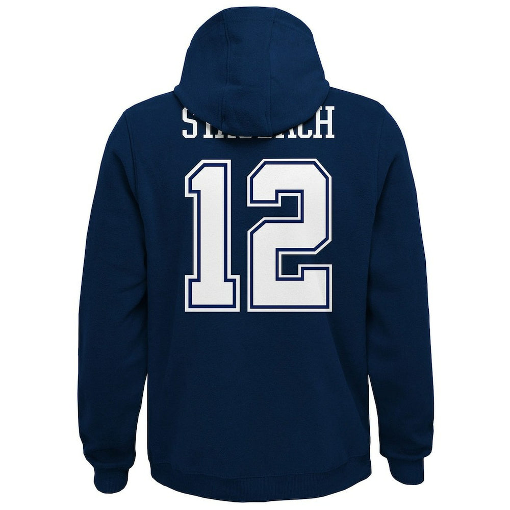 Dallas Cowboys Youth Retired Player Name & Number Pullover Hoodie - Navy - Mitchell & Ness