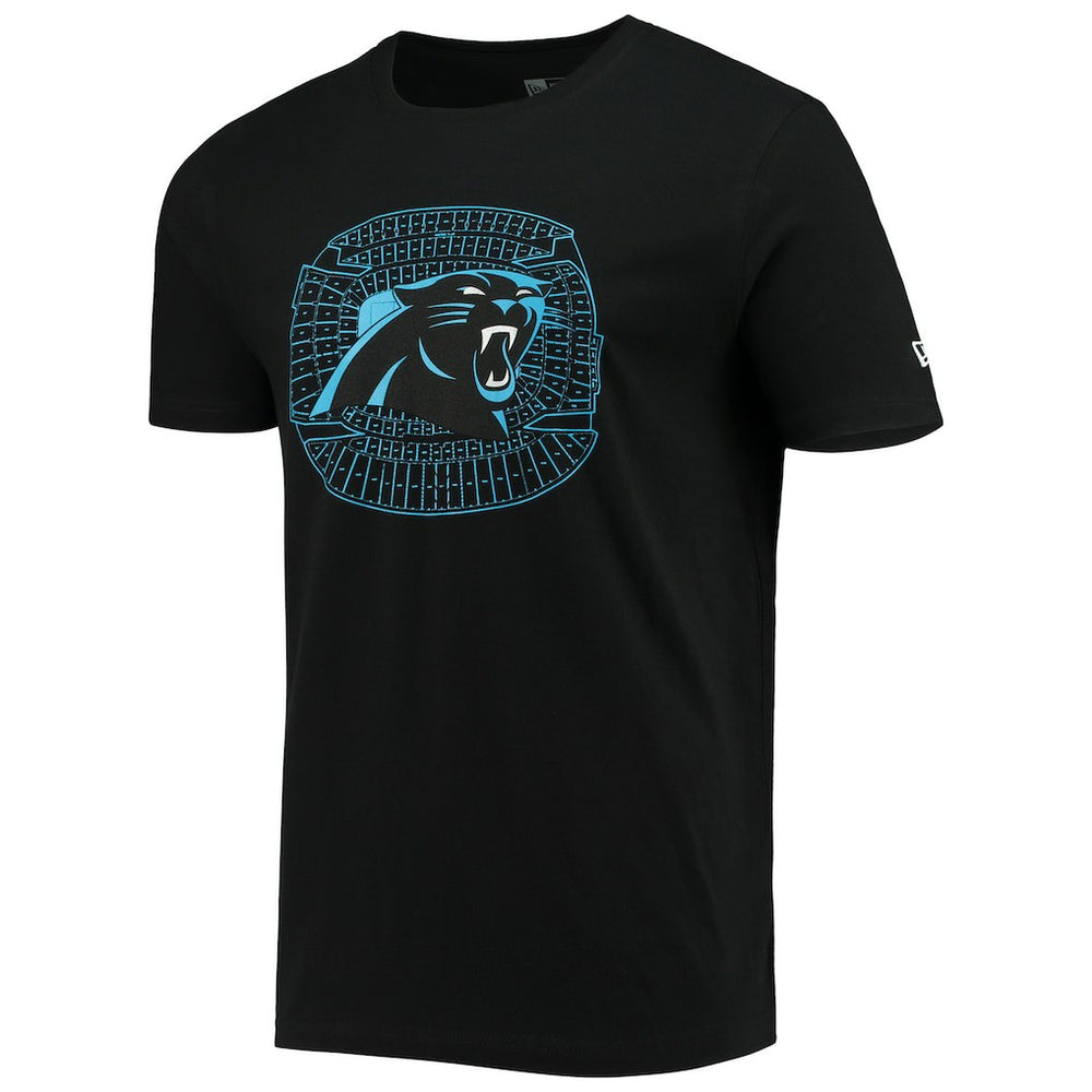 Carolina Panthers New Era Stadium T-Shirt - Black - NFL