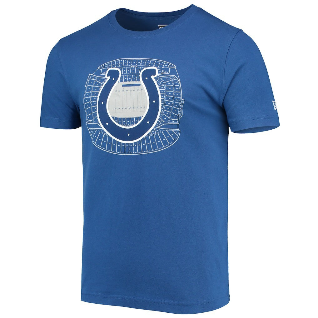 Indianapolis Colts New Era Stadium T-Shirt - Royal - NFL
