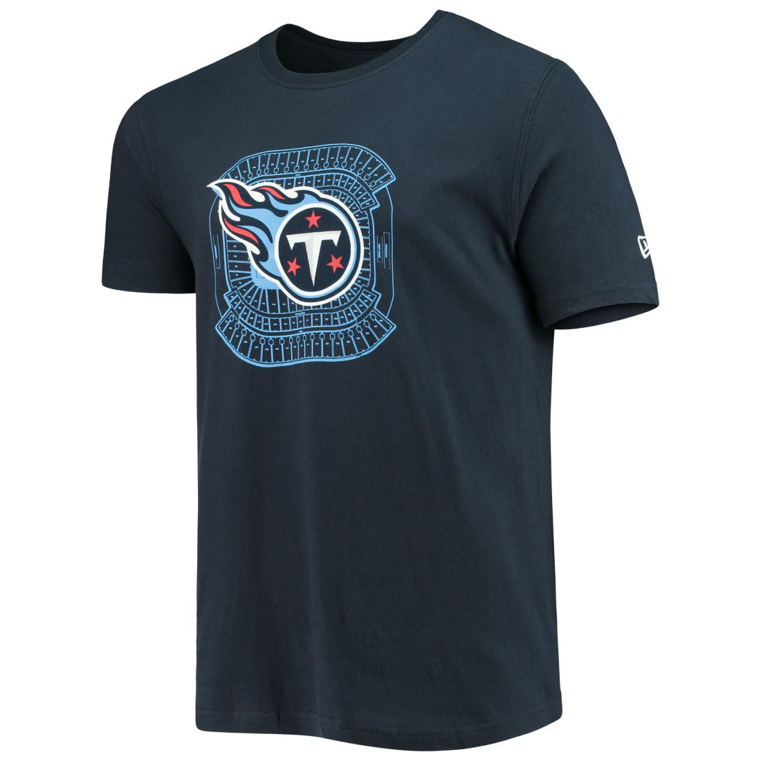 Tennessee Titans New Era Stadium T-Shirt - Navy - NFL