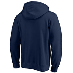 New England Patriots Victory Arch Team Fitted Pullover Hoodie - Navy - NFL