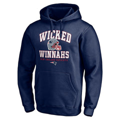 New England Patriots Hometown Collection Wicked Winnahs Pullover Hoodie - Navy - NFL
