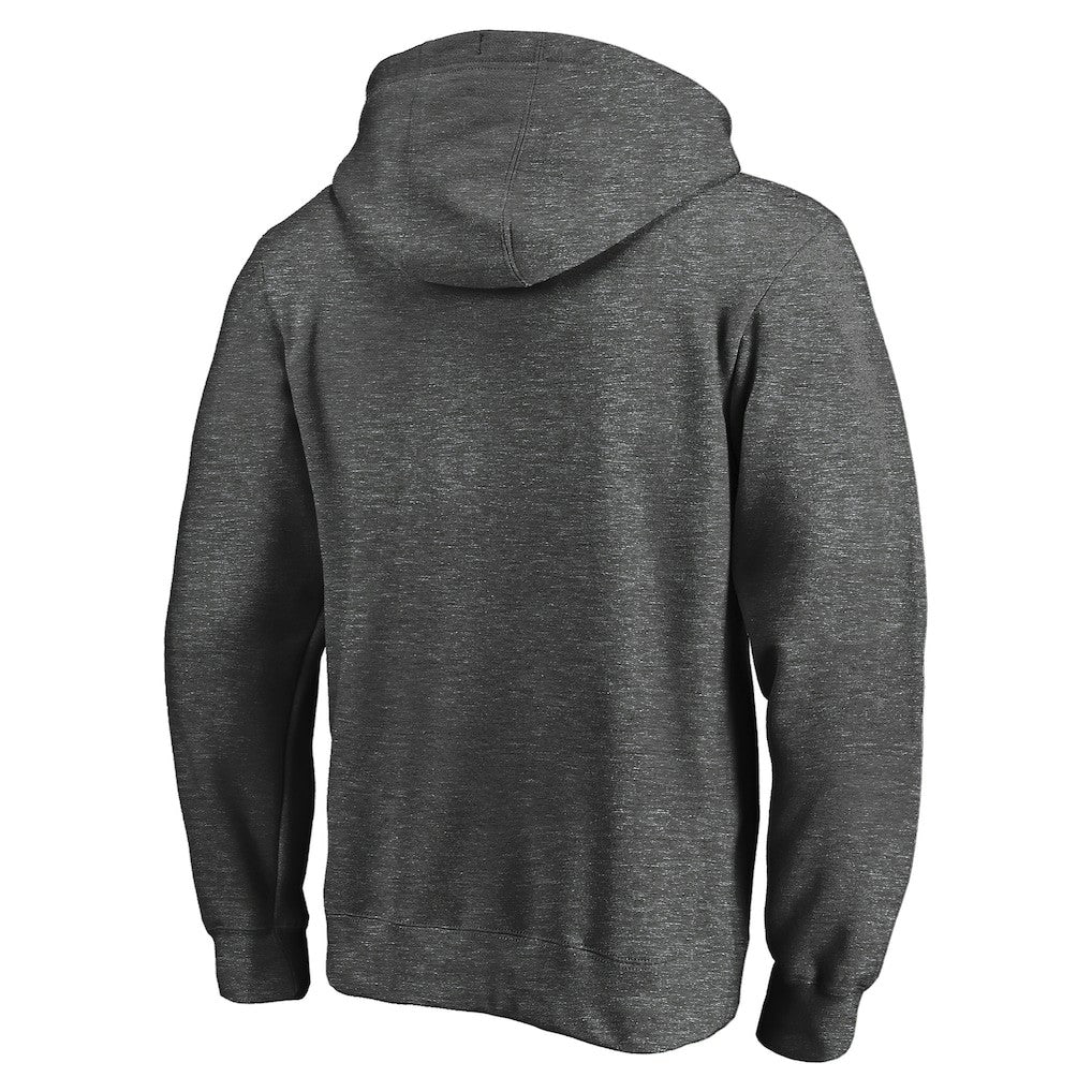 New England Patriots Victory Arch Team Fitted Pullover Hoodie - Charcoal - NFL