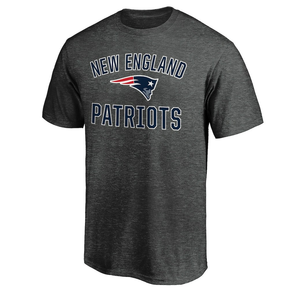 New England Patriots Victory Arch T-Shirt - Heather Charcoal - Fanatics