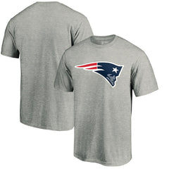 New England Patriots Primary Logo T-Shirt - Heather Gray - Fanatics