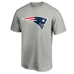 New England Patriots Primary Logo T-Shirt - Heather Gray - Fanatics