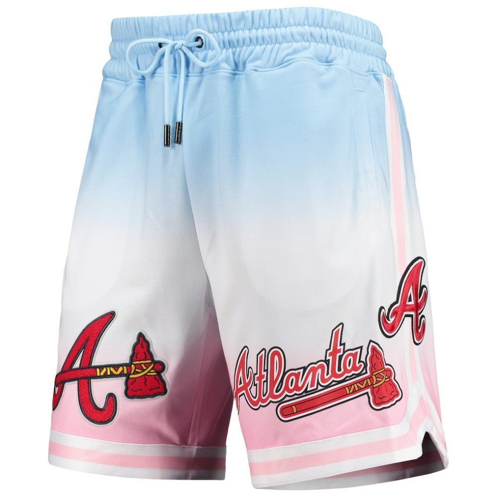 Atlanta Braves Pro Standard Team Logo Pro Ombre Shorts Online
