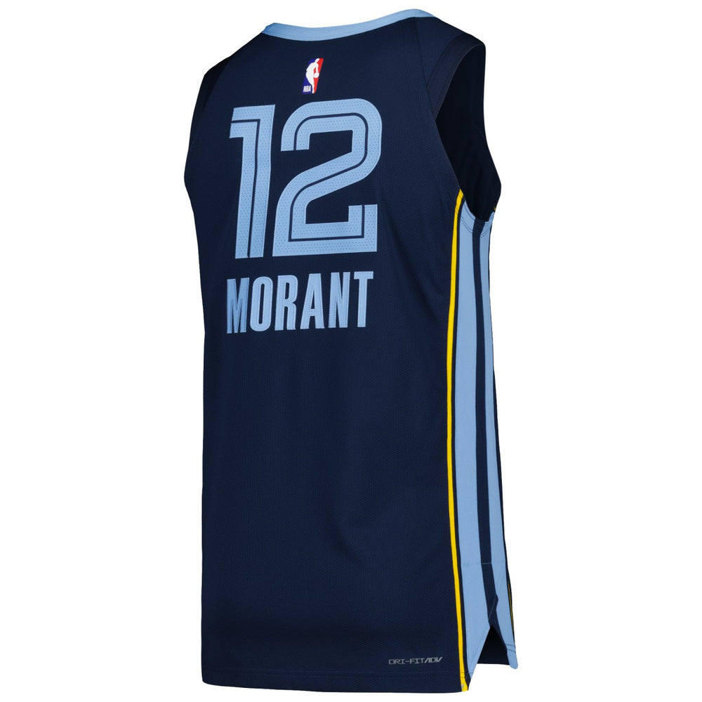Nike Ja Morant Memphis Grizzlies Authentic Jersey Icon Edition Navy