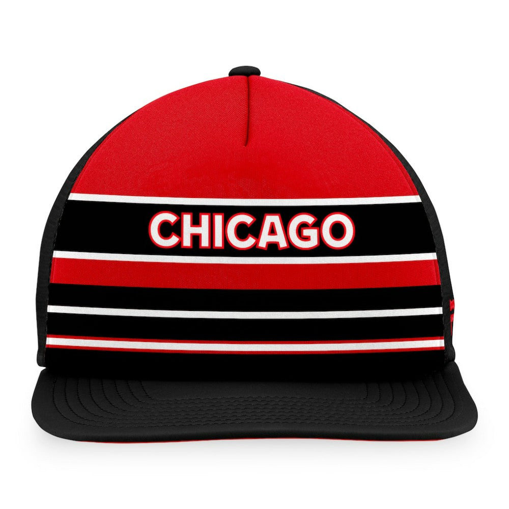 Chicago Blackhawks Fanatics Special Edition 2.0 Trucker Snapback Adjustable Hat - Red/Black | Fanatics sale