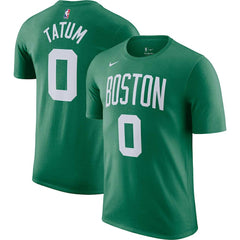 Nike Jayson Tatum Boston Celtics Icon 2022/23 Name & Number T-Shirt Kelly Green