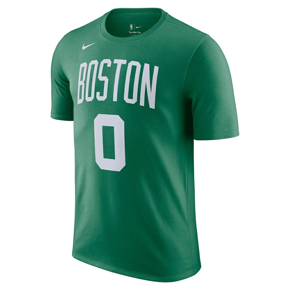 Nike Jayson Tatum Boston Celtics Icon 2022/23 Name & Number T-Shirt Kelly Green