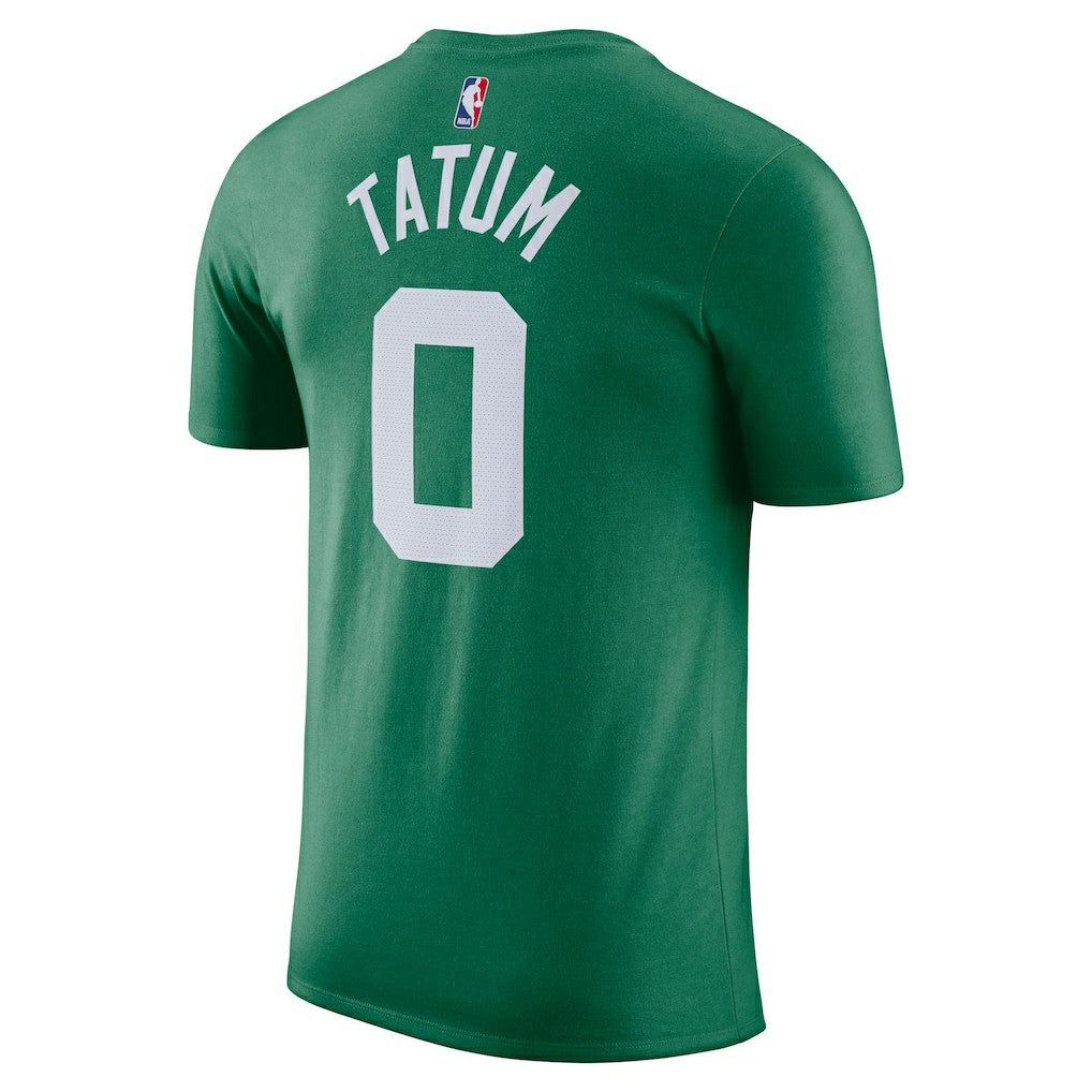 Nike Jayson Tatum Boston Celtics Icon 2022/23 Name & Number T-Shirt Kelly Green