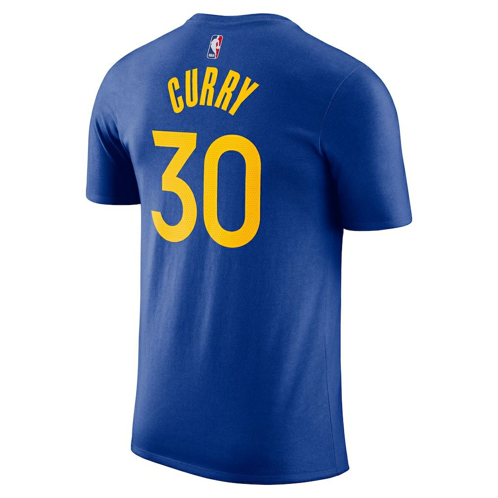 Nike Stephen Curry Golden State Warriors Icon 2022/23 Name & Number T-Shirt Royal