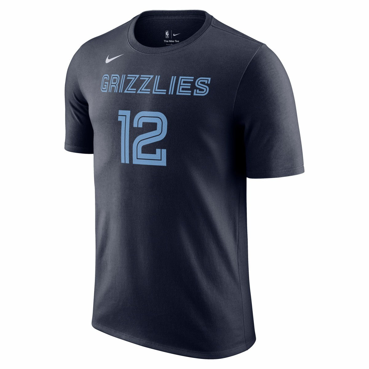 Nike Ja Morant Memphis Grizzlies Icon 2022/23 Name & Number T-Shirt Navy