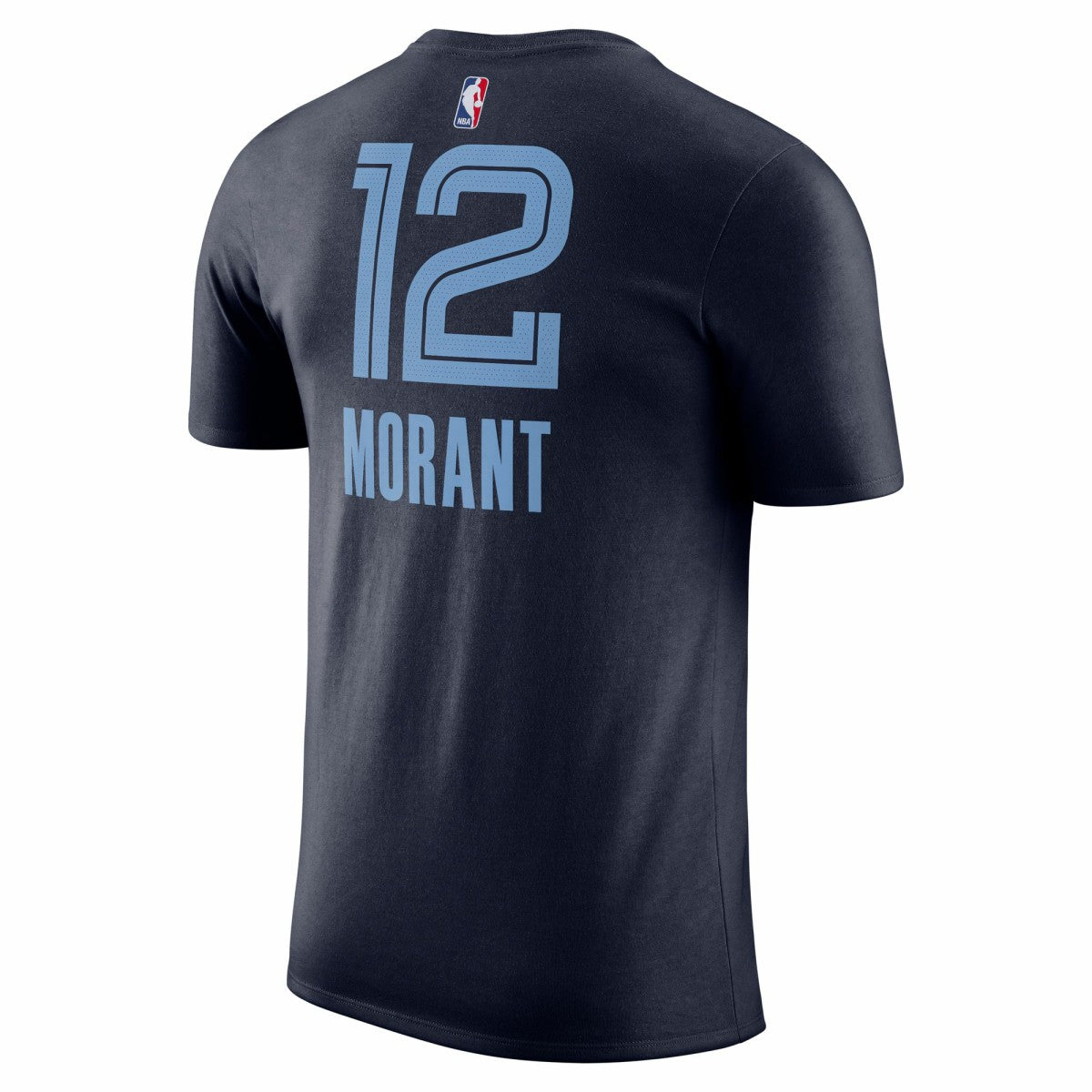 Nike Ja Morant Memphis Grizzlies Icon 2022/23 Name & Number T-Shirt Navy