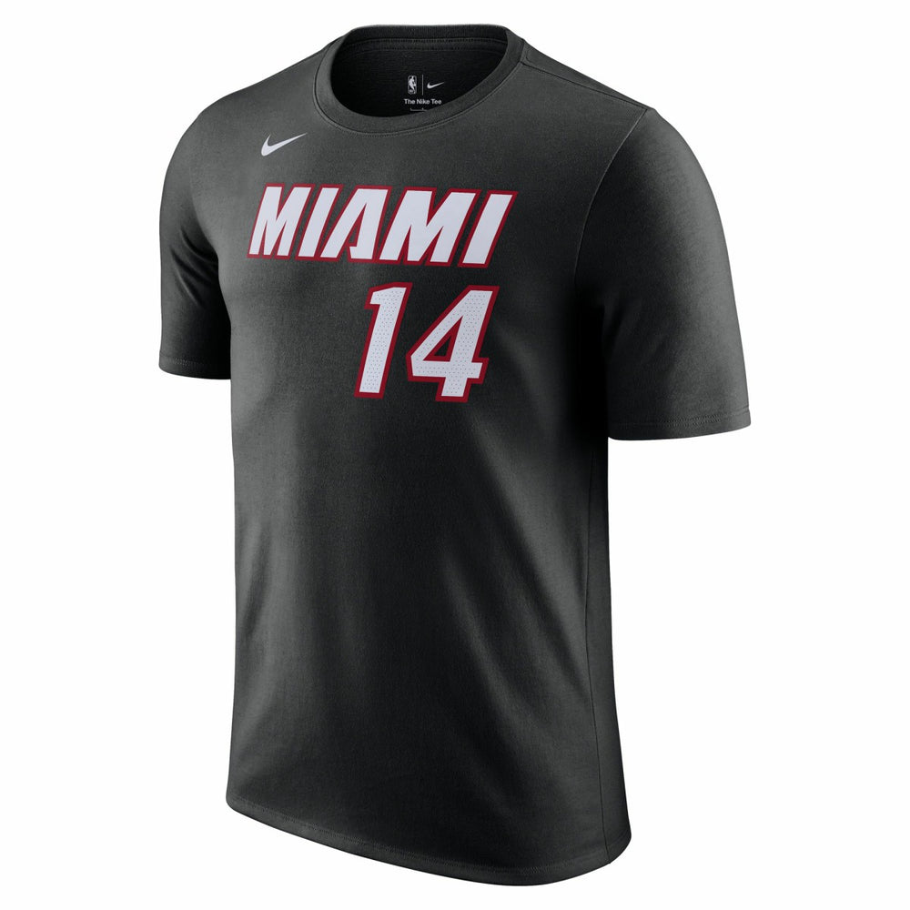 Nike Tyler Herro Miami Heat Icon 2022/23 Name & Number T-Shirt Black