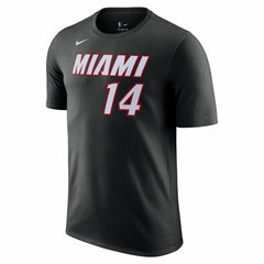 Nike Tyler Herro Miami Heat Icon 2022/23 Name & Number T-Shirt Black