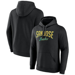 San Jose Sharks Fanatics Special Edition 2.0 Wordmark Pullover Hoodie - Black | Fanatics discount
