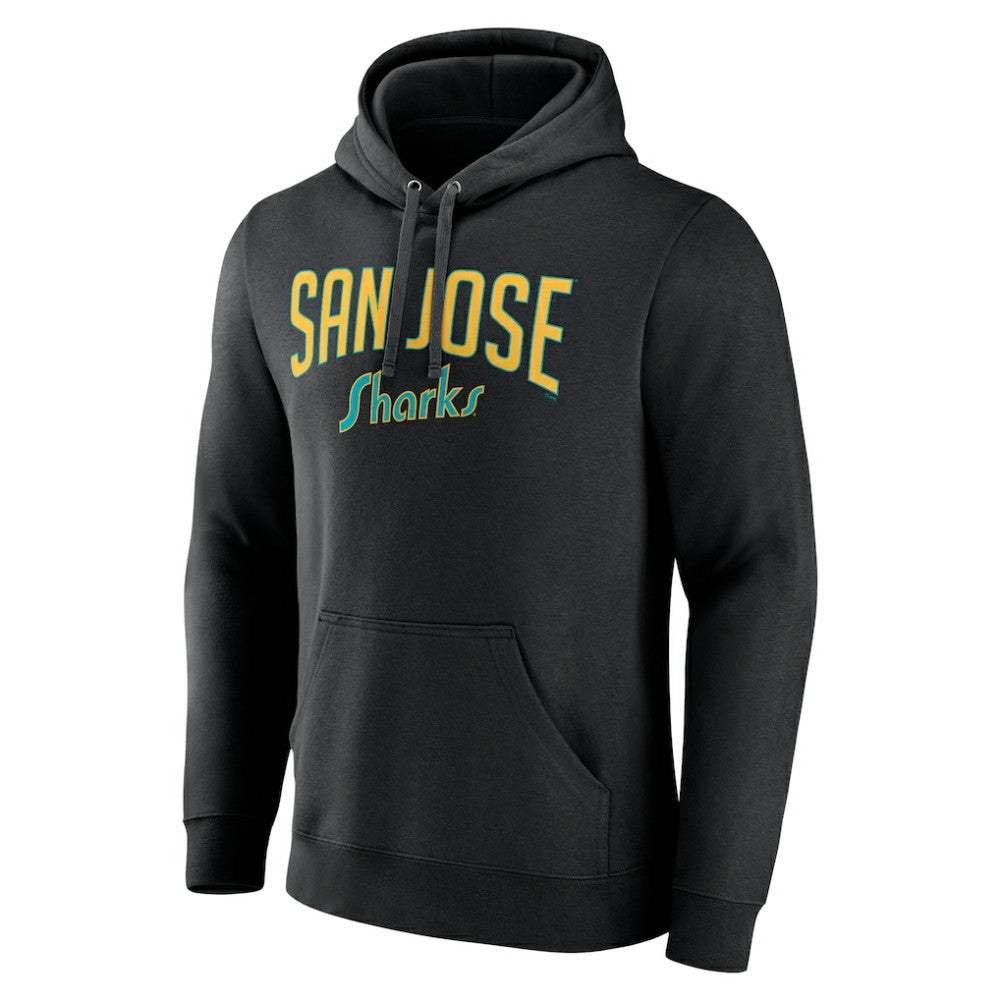 San Jose Sharks Fanatics Special Edition 2.0 Wordmark Pullover Hoodie - Black | Fanatics discount