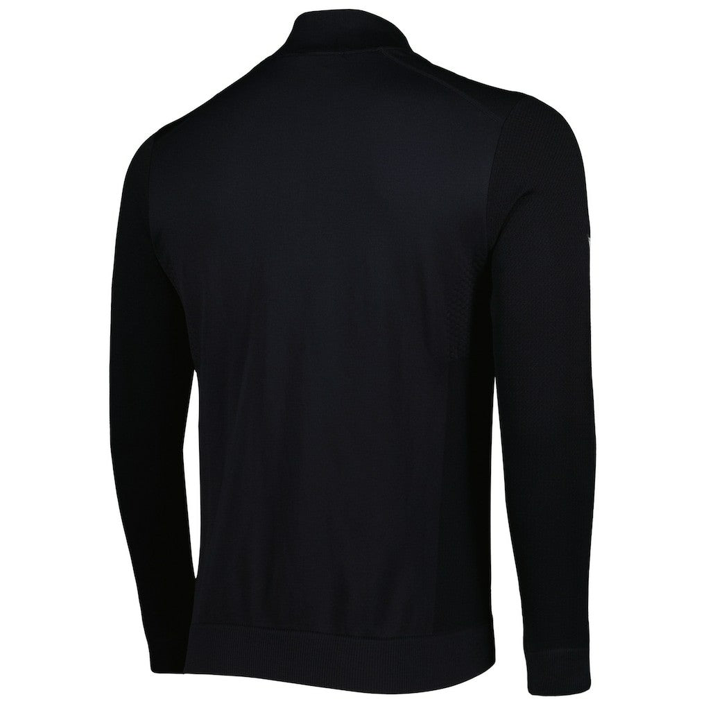 Brooklyn Nets Levelwear Nano Engineered Knit Fabric Quarter-Zip Jacket Black