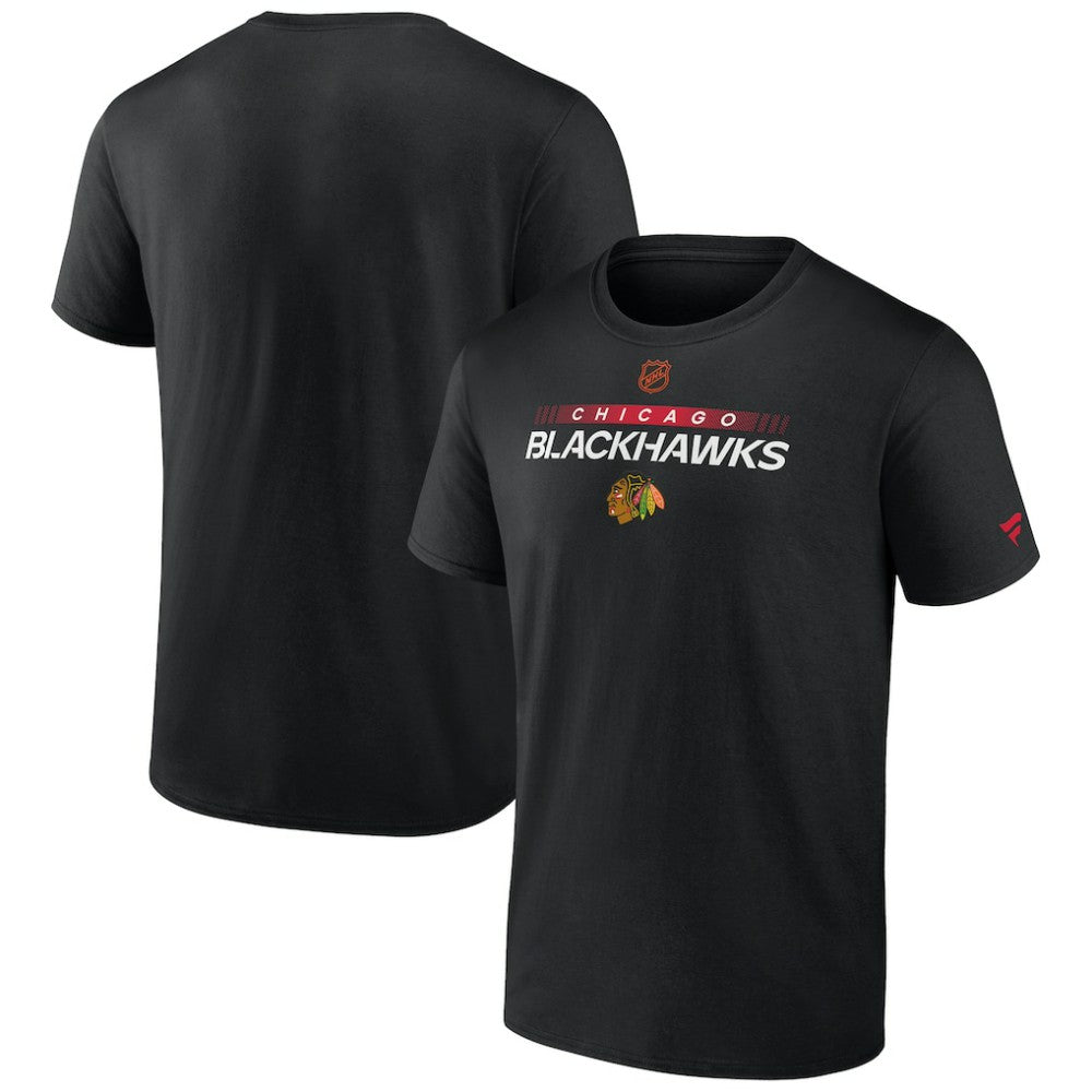 Chicago Blackhawks Fanatics Special Edition 2.0 Authentic Pro T-Shirt - Black | Fanatics Lifestyle