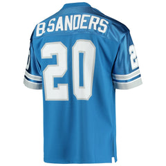 Barry Sanders Detroit Lions 1991 Authentic Throwback Retired Player Jersey - Blue - Mitchell & Ness
